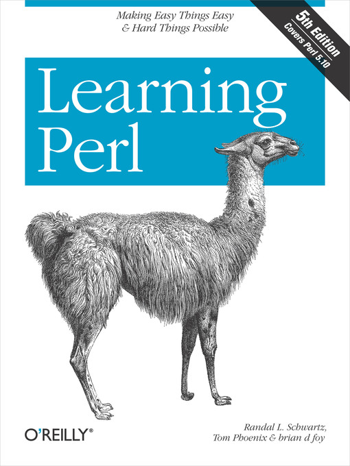 Title details for Learning Perl by Randal L. Schwartz - Available